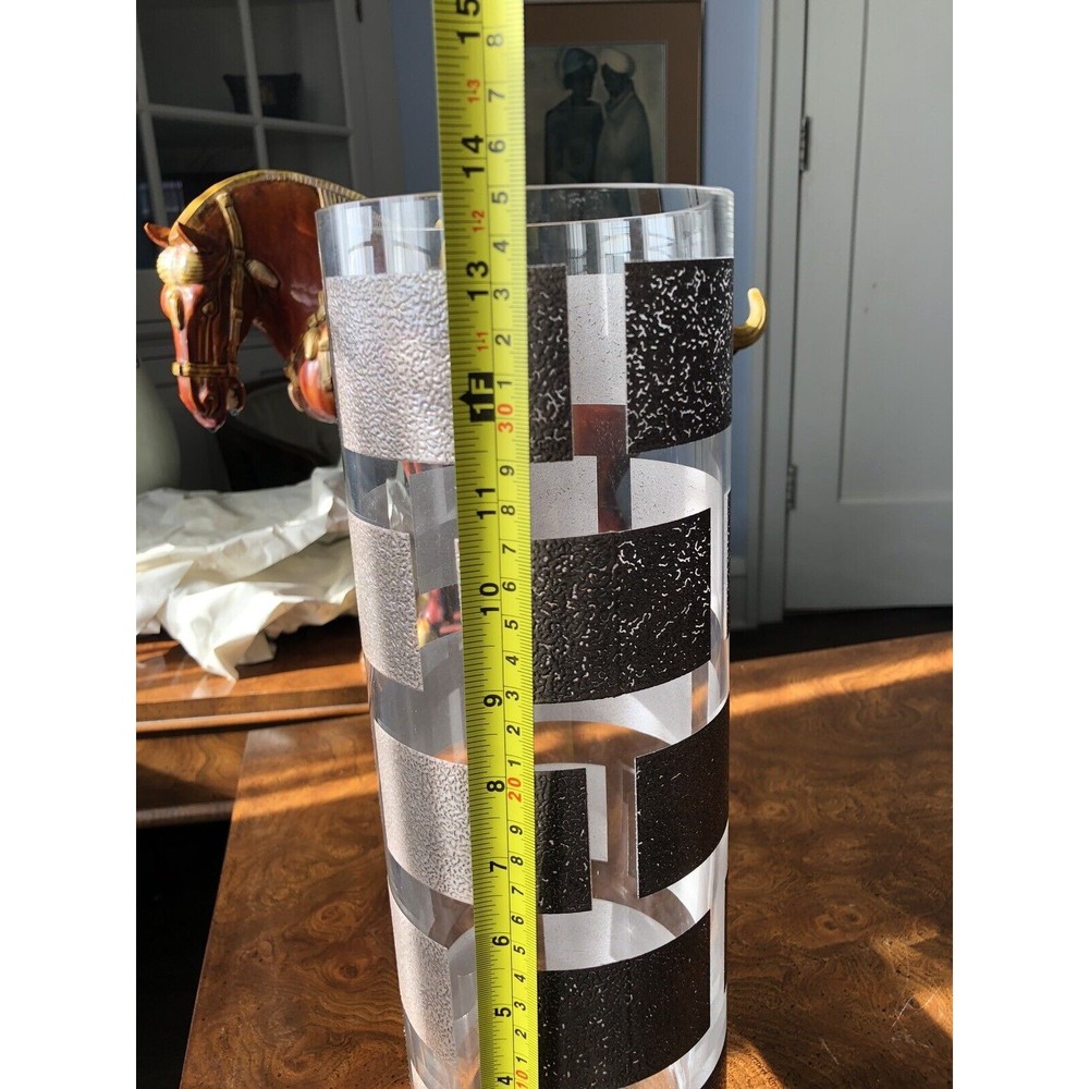 SOTTSASS ASSOCIATI for Mayor’s Jewelry Hand Made Glass Vase - Italy - C 1990's - Picture 13 of 15